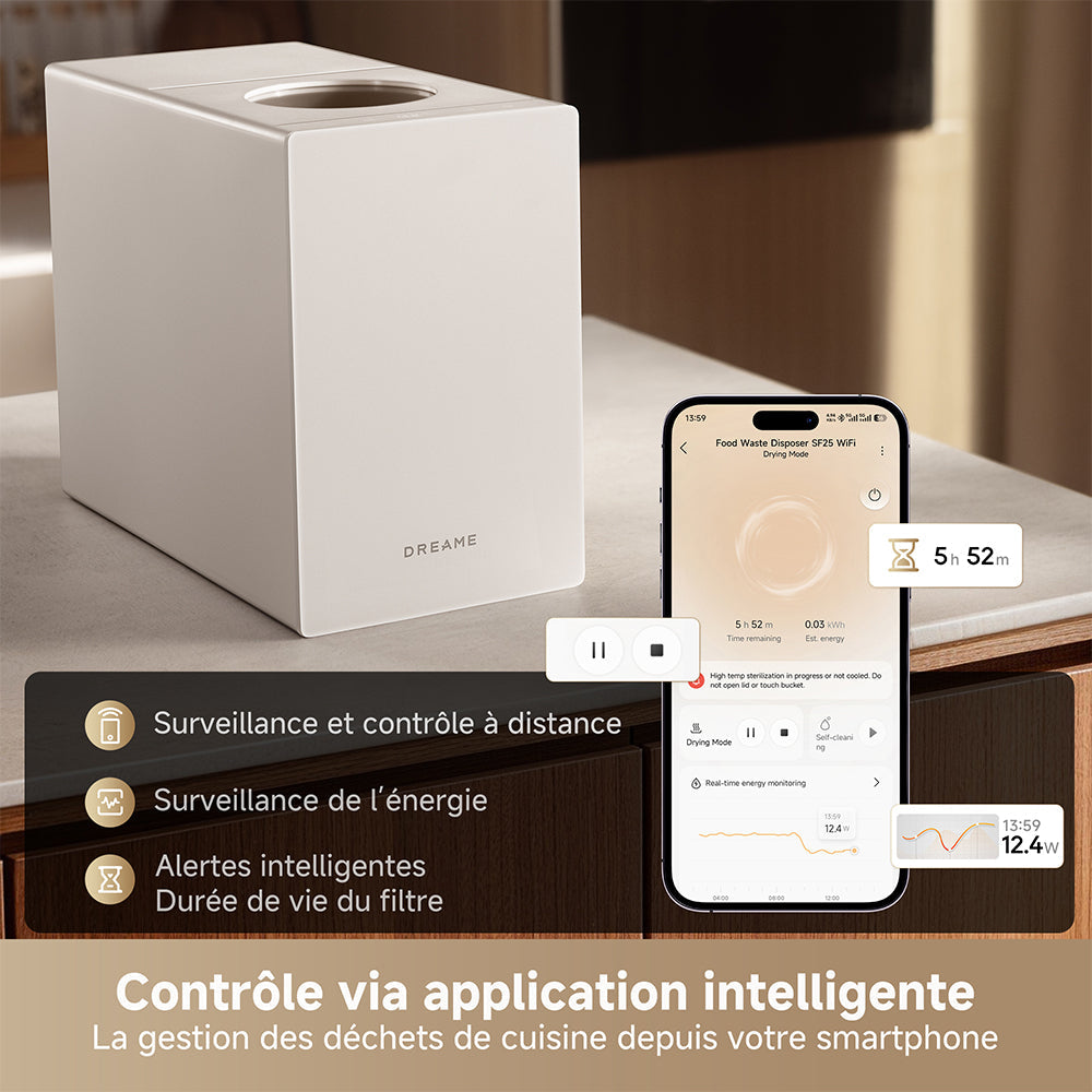 Dreame SF25 WiFi | Moins d'odeurs, moins de résidus, moins de tracas | Dreame France