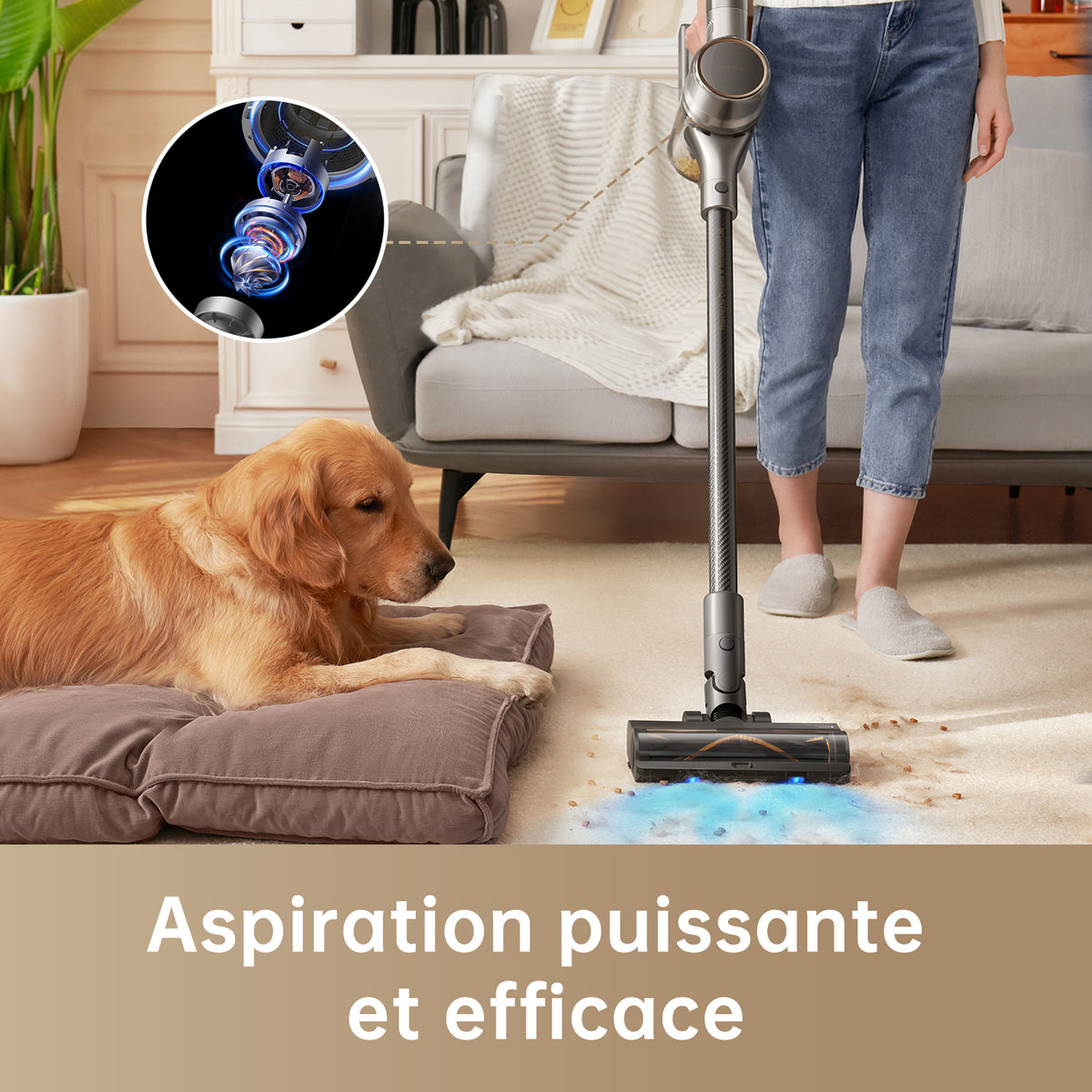 Aspirateur Robot R20 | Nettoyage efficace, sans aucune contrainte | Dreame France