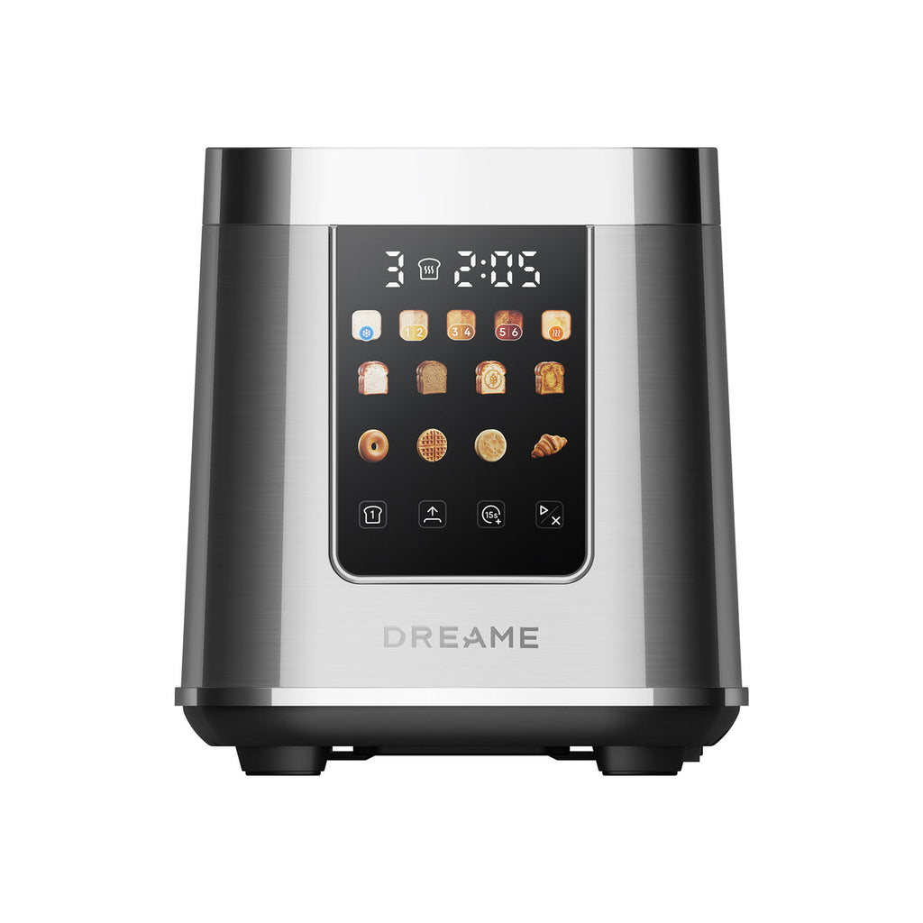 Dreame ToastControl Grille-pain Argenté | Design Élégant, Résultats Professionnels | Dreame France