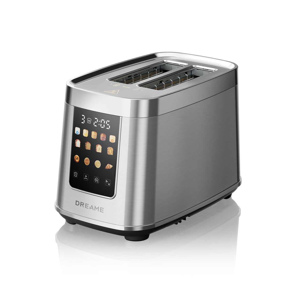 Dreame ToastControl Grille-pain Argenté | Design Élégant, Résultats Professionnels | Dreame France