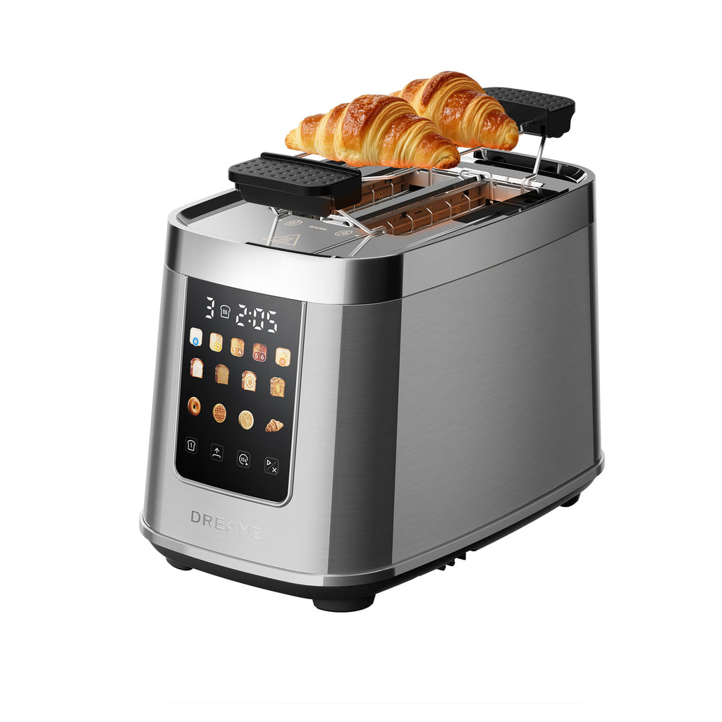 Dreame ToastControl Grille-pain Argenté | Design Élégant, Résultats Professionnels | Dreame France