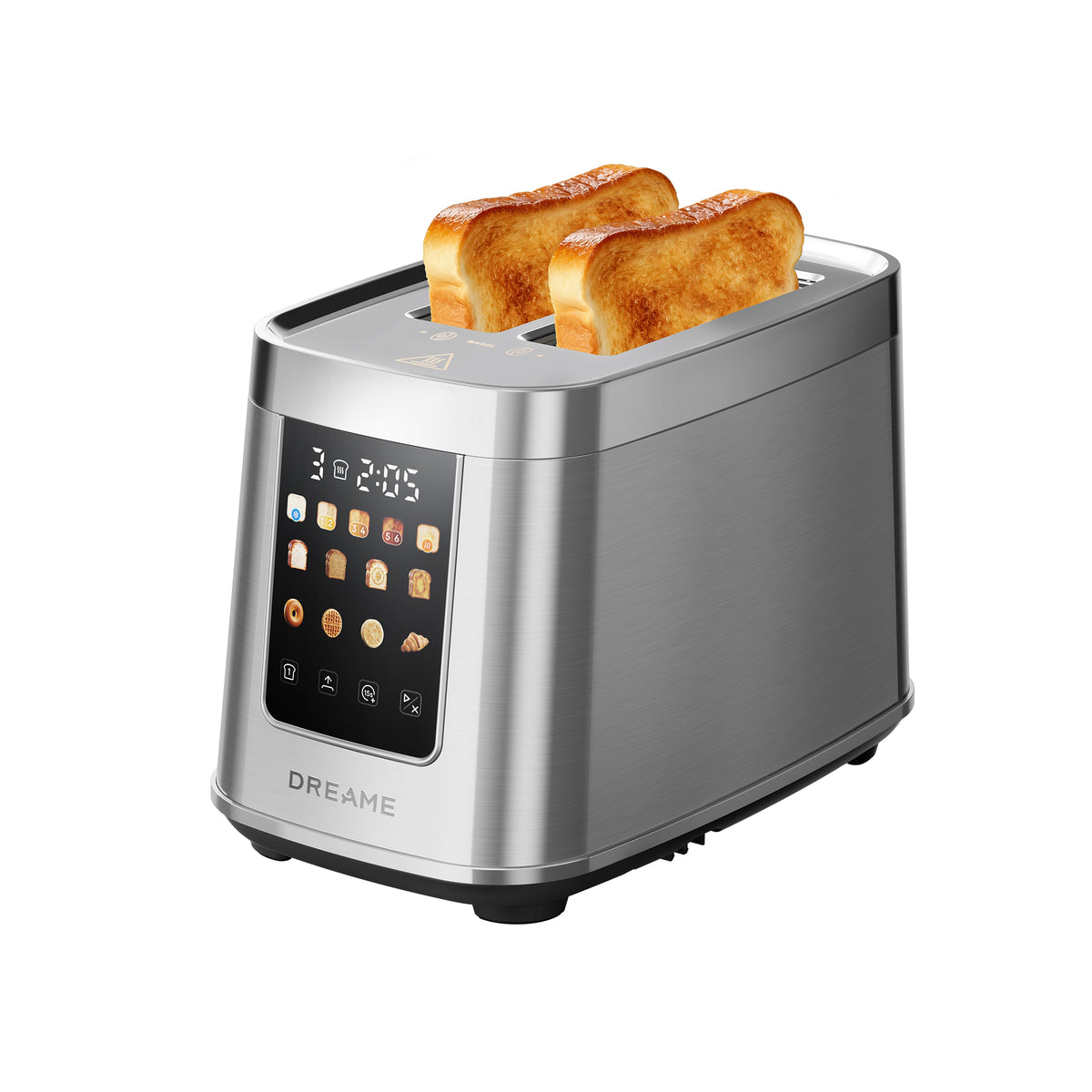 Dreame ToastControl Grille-pain Argenté | Design Élégant, Résultats Professionnels | Dreame France