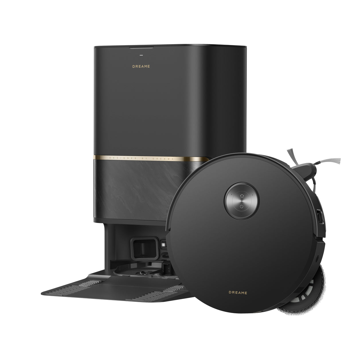 Dreame L60 Ultra Noir | Robot aspirateur Nettoyage en profondeur. Contrôle total. | Dreame France